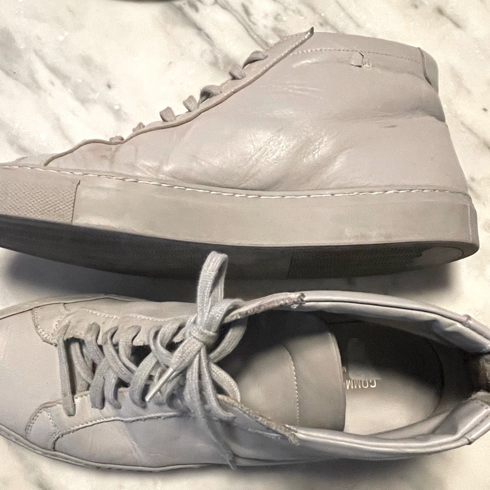 Common Projects Achilles Mid - grey leather